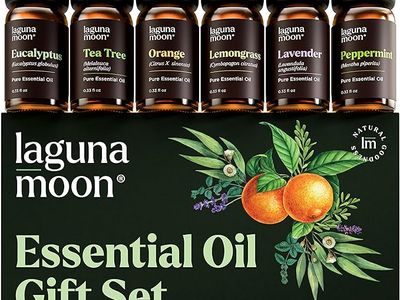 Essential Oils Set - Top 6 Blends for Diffusers, Home Care, Candle Making Scents, Fragrance, Aromatherapy, Humidifiers